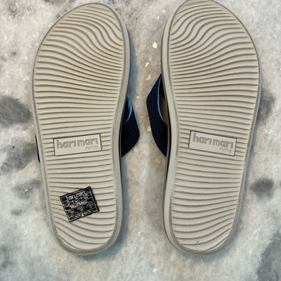 Hari Mari Mens Dunes / Navy / size 9 - Picture 3 of 7